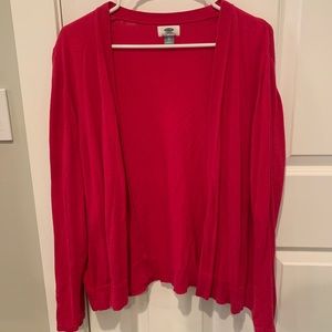 Hot pink Old Navy Cardigan